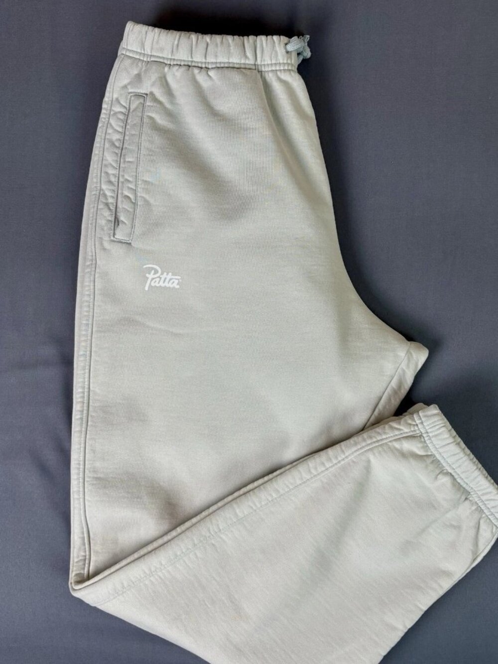 Patta Classic Jogging Sweat Pants Pale Green Sz Large Amsterdam Joggers
